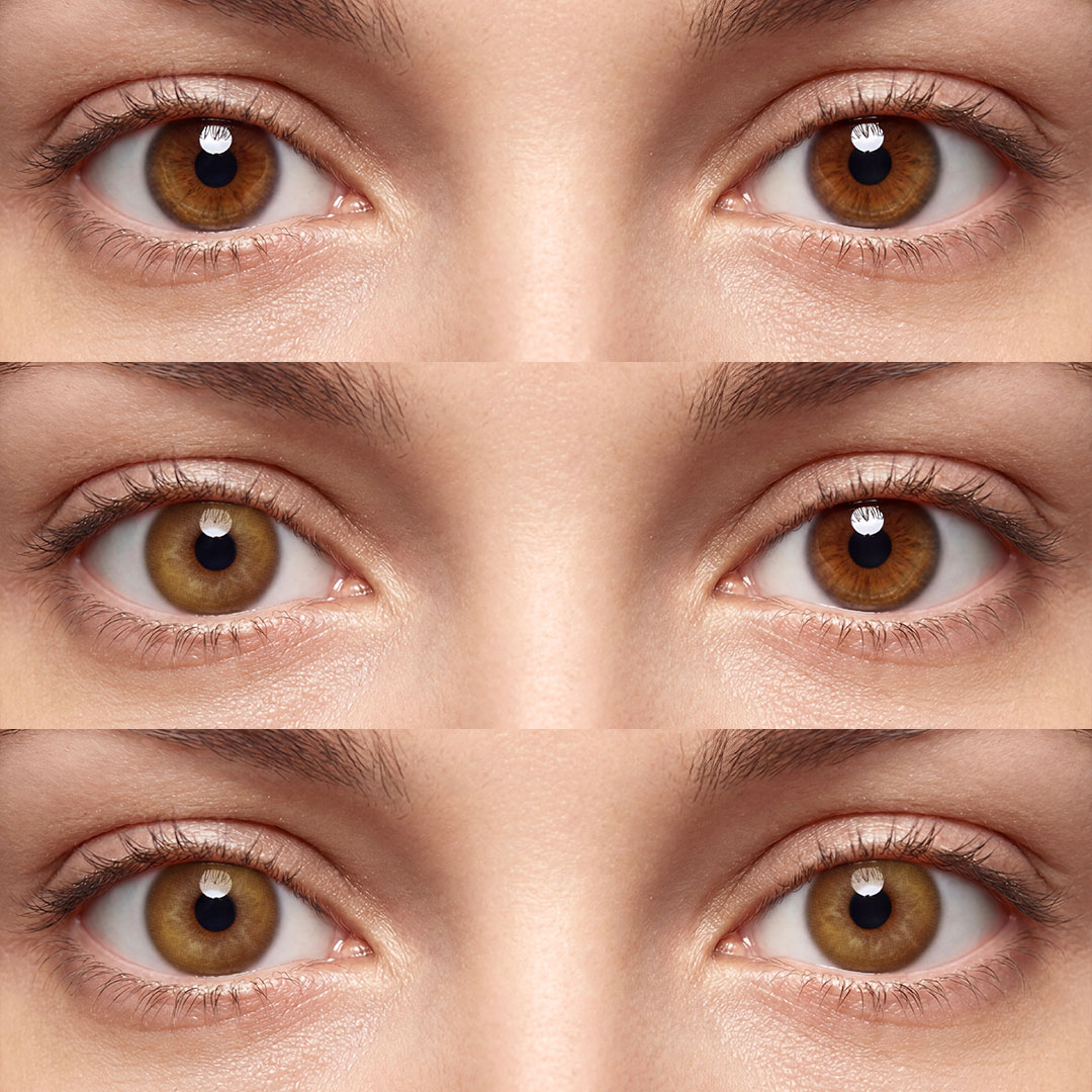 Dolce Brown - 1 Day, 2 lenses