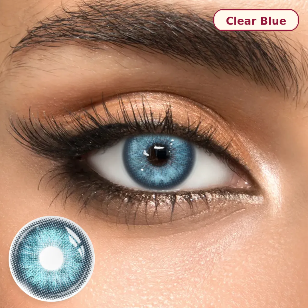 Iced Blue - 1 Year, 2 lenses