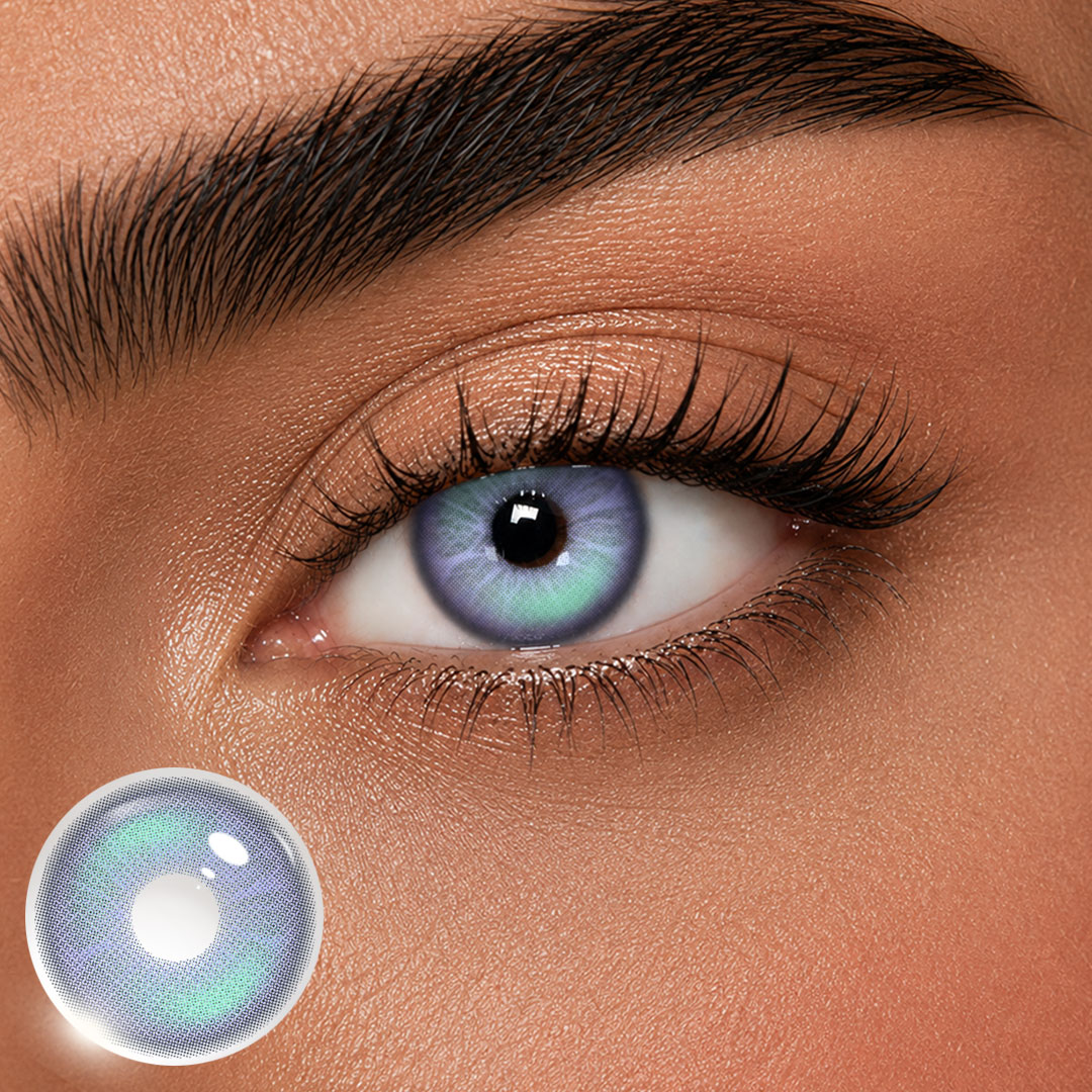Dreamy Aurora Grey - 1 Year, 2 lenses