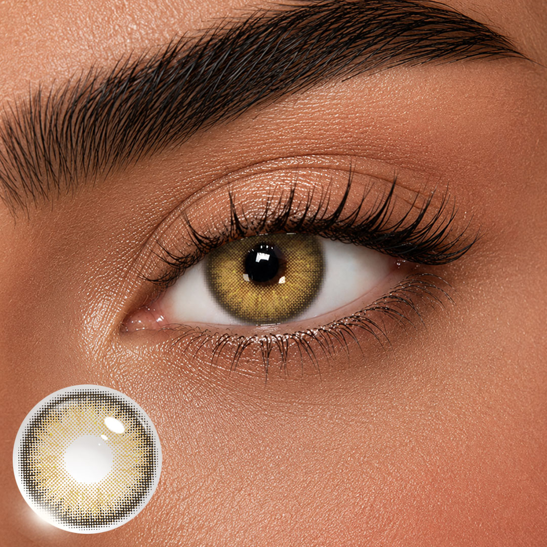 Creamy Hazel - 1 Year, 2 lenses