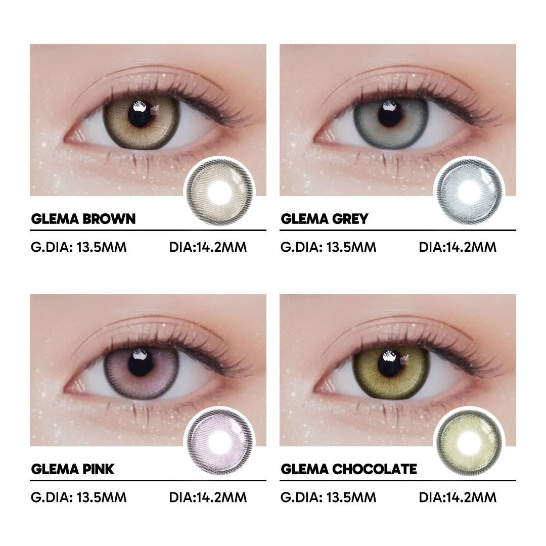 Glema Brown - 1 Year, 2 lenses