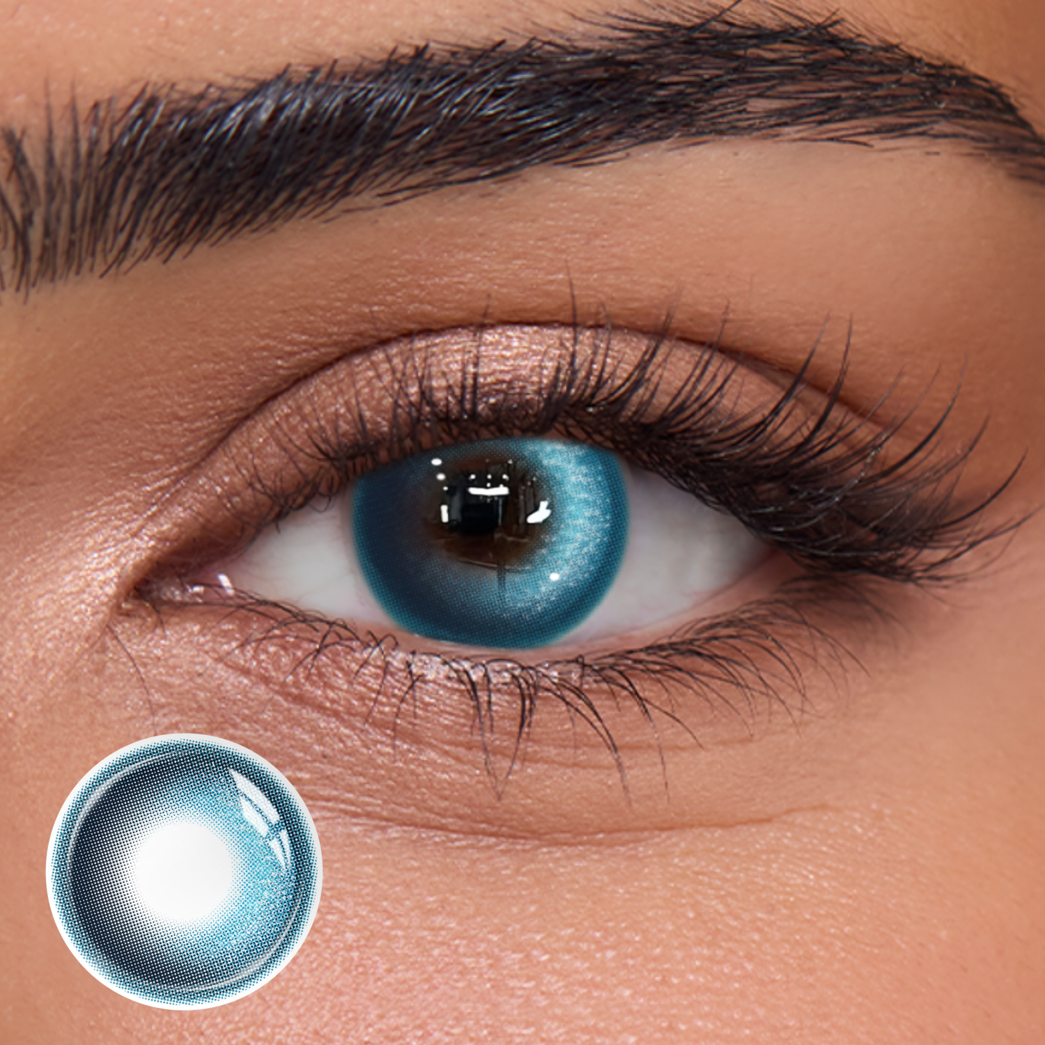 Glister Blue - 1 Year, 2 lenses