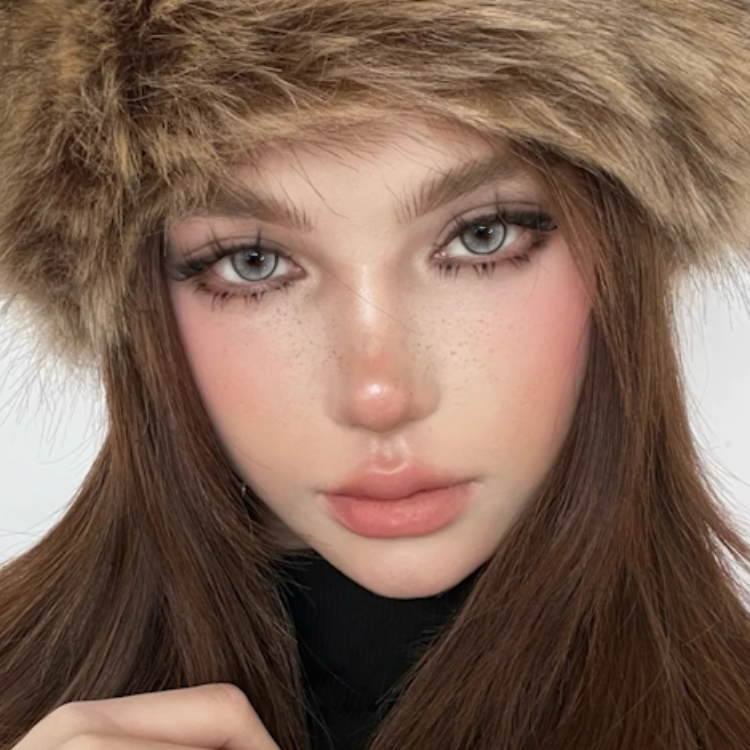 Boulevard Grey - 6-month，2 lenses Colored Contacts - Gleglow