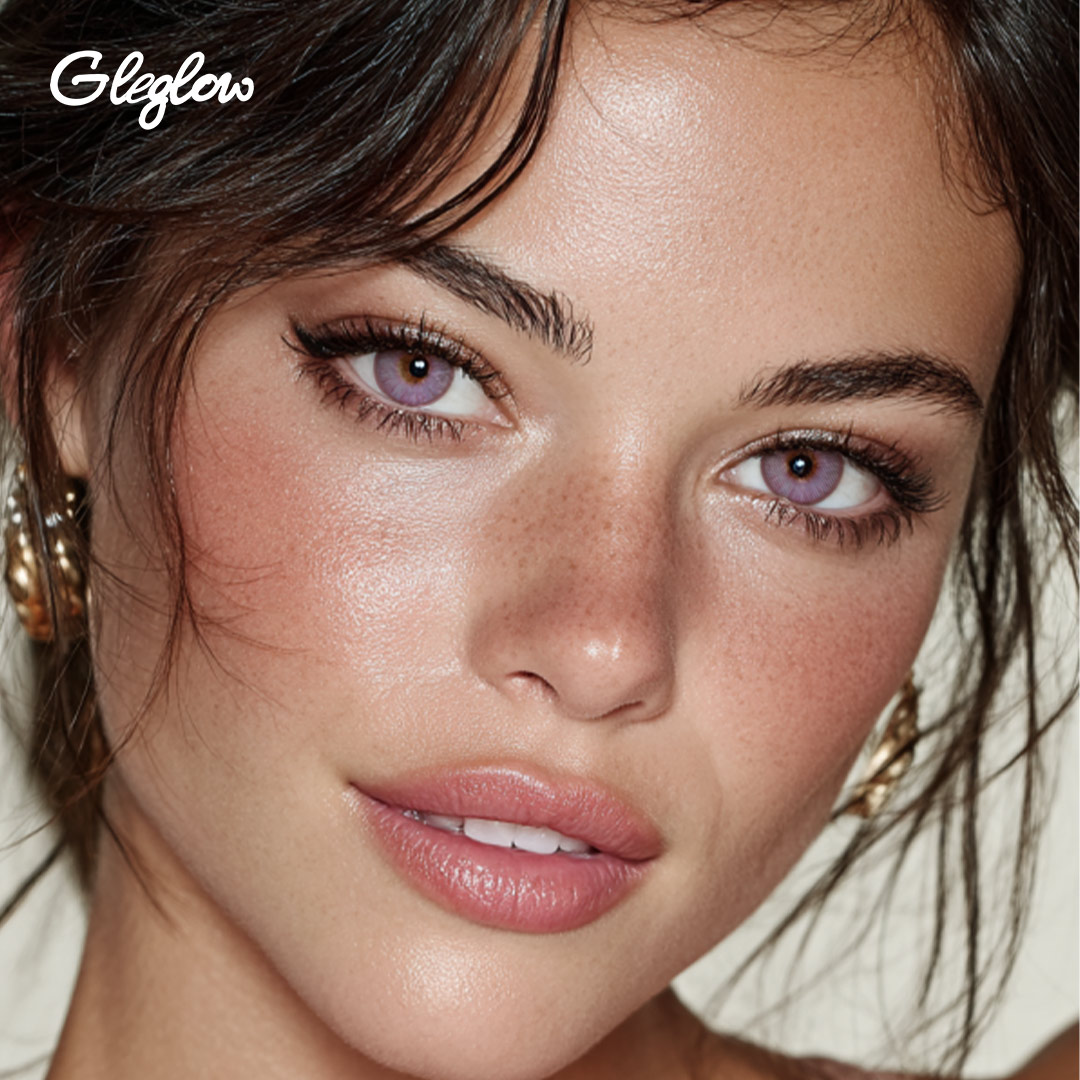 Florise Pink - 6-month，2 lenses Colored Contacts - Gleglow