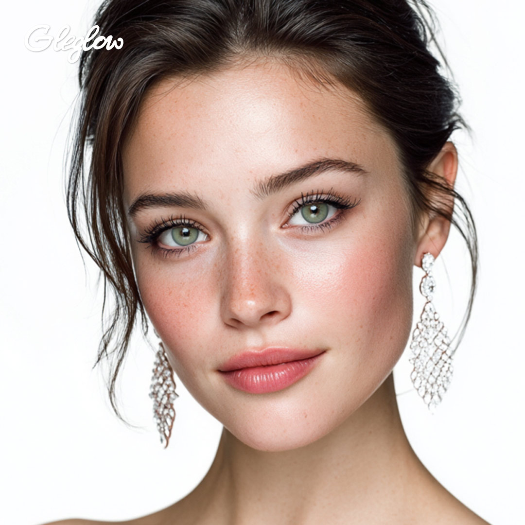 Furris Green - monthly, 2 lenses Colored Contacts - Gleglow