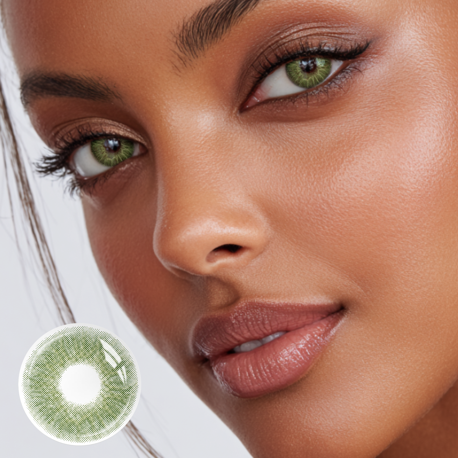 Elf Iris Green - 1 Year, 2 lenses