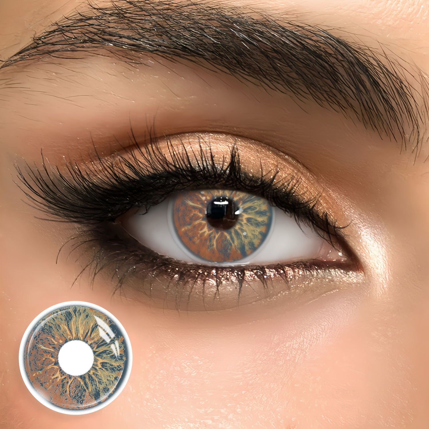 Serenor Brown - 1 Year, 2 lenses