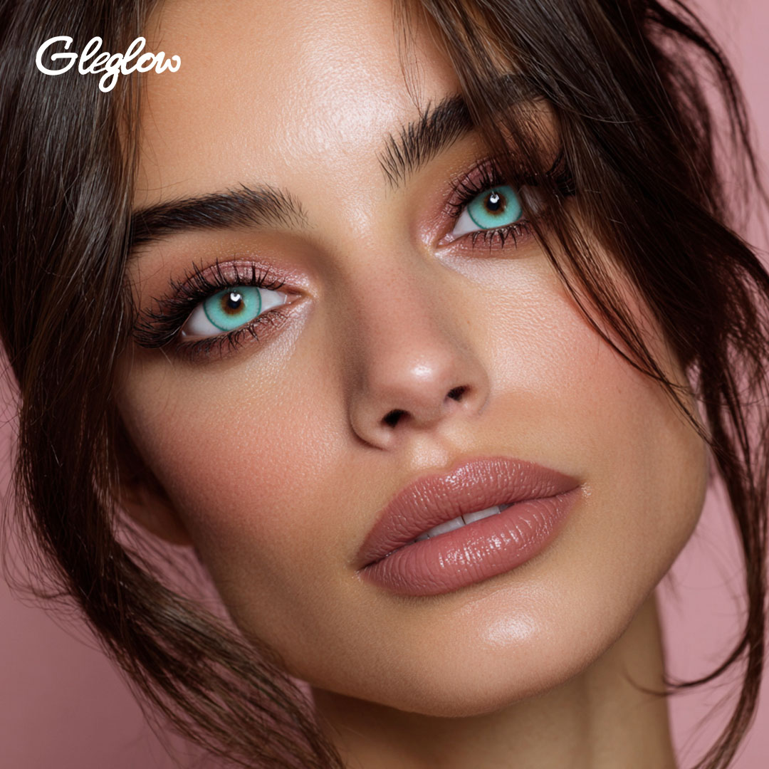 Aeon Light Green - 6-month，2 lenses Colored Contacts - Gleglow