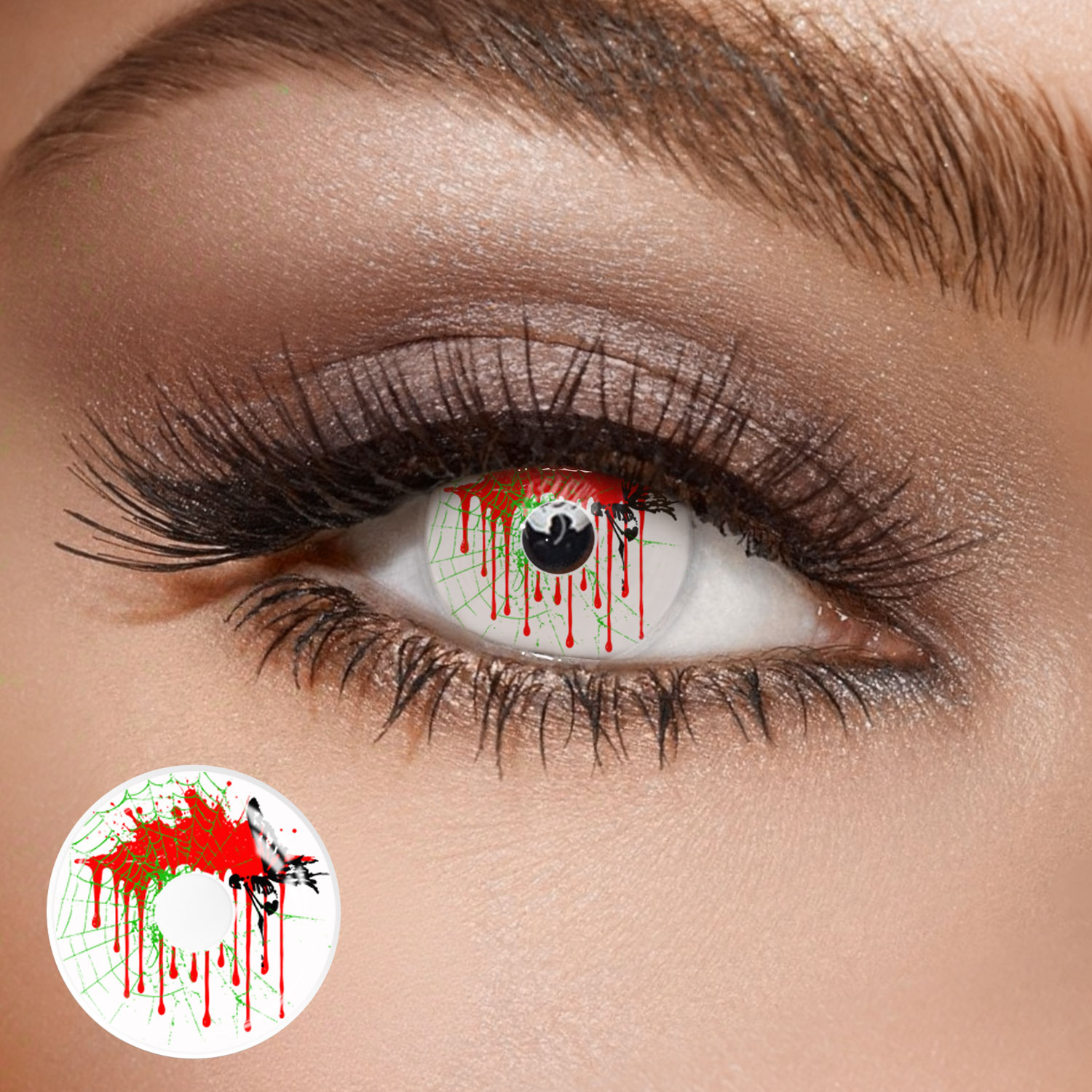 Gravemoon White - 1 Year, 2 lenses