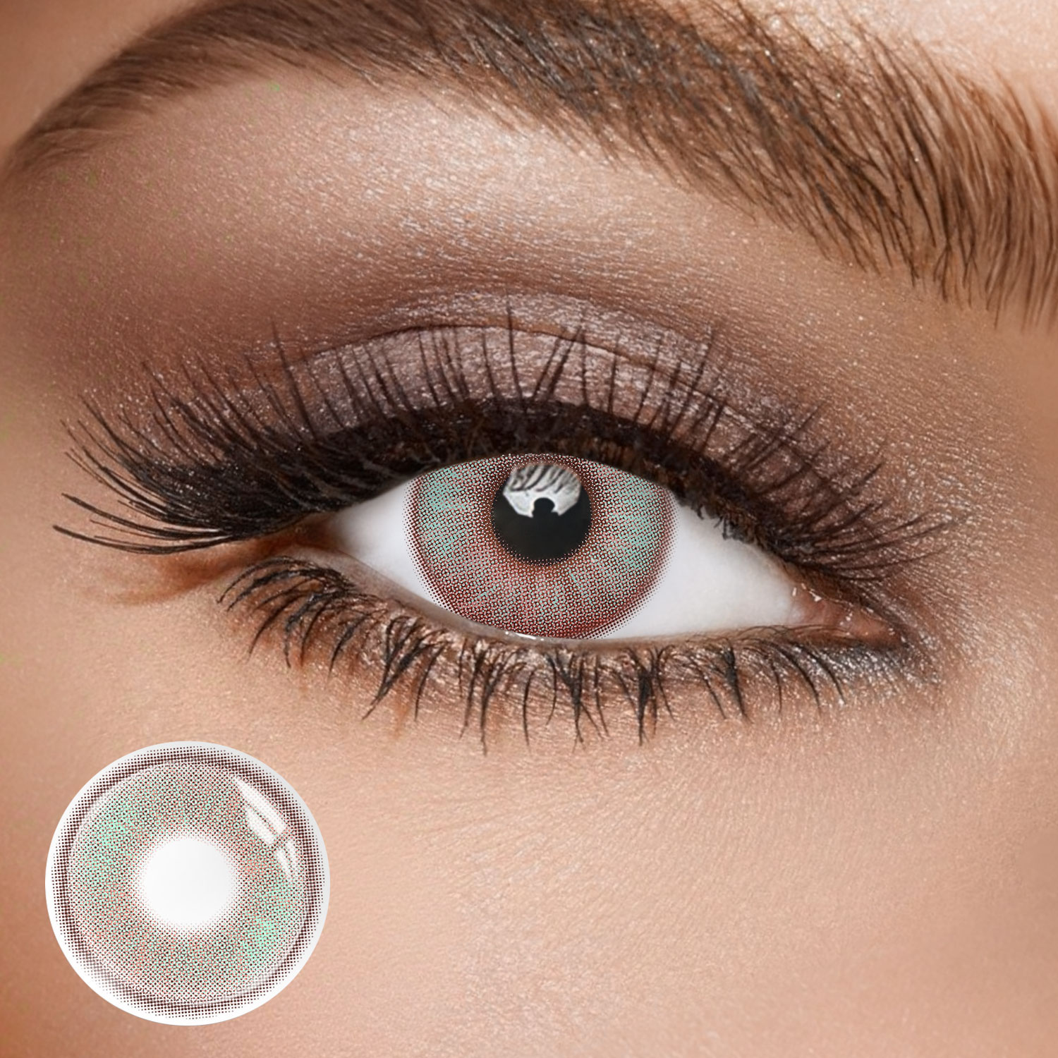 Dreamfire Brown - 1 Year, 2 lenses