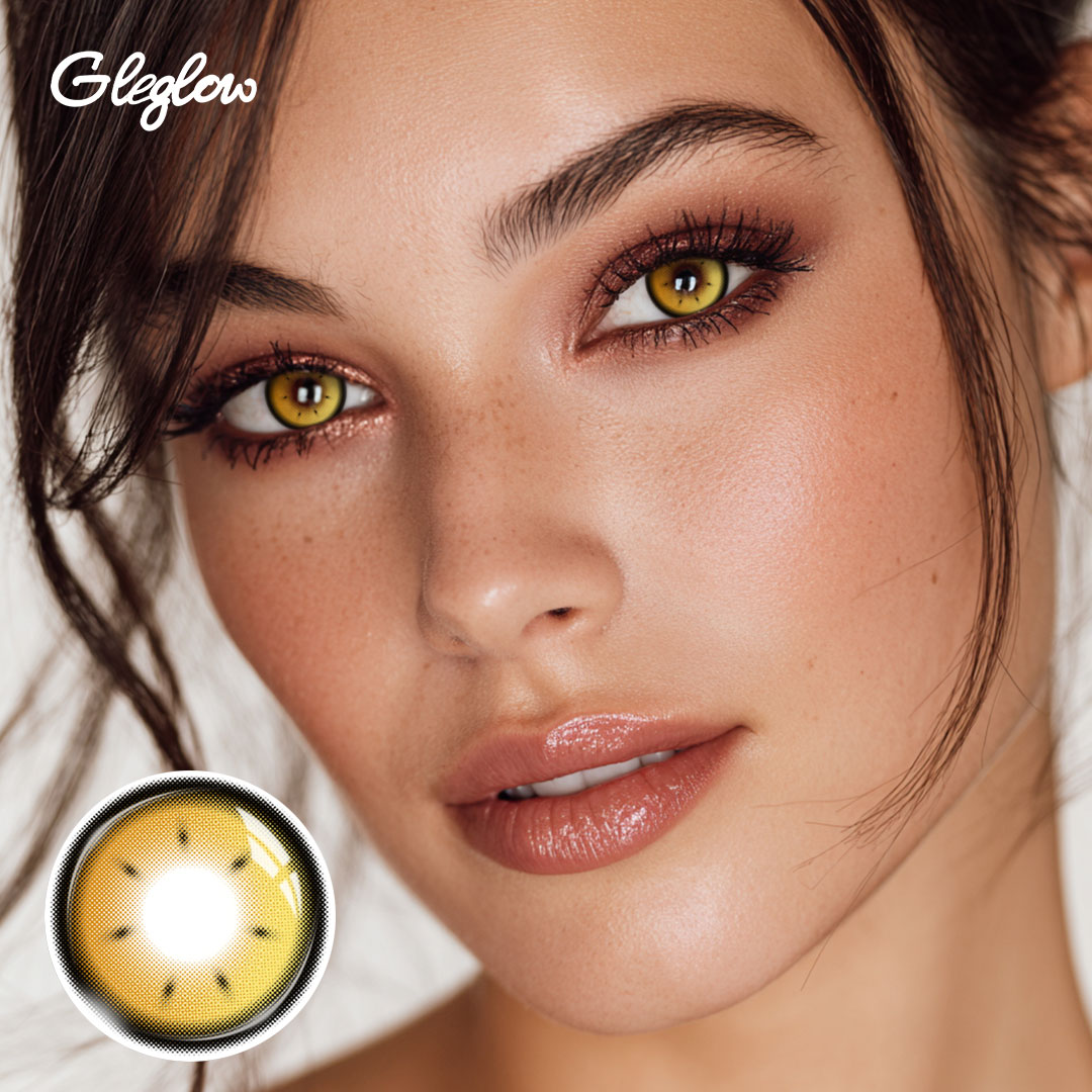 Rhapsody Brown - 1 Year, 2 lenses Colored Contacts - Gleglow