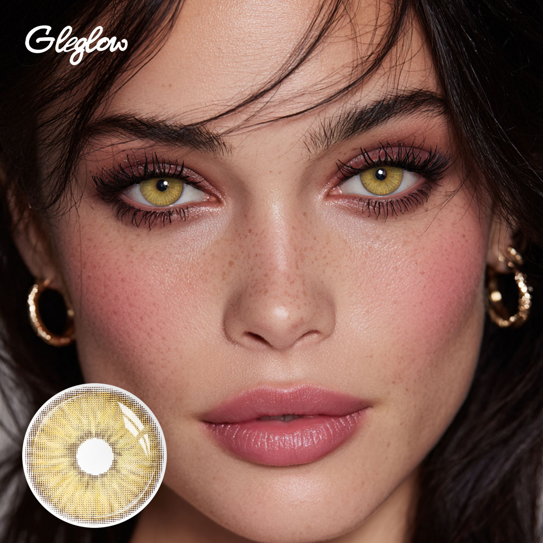 Gloaming Brown - 1 Year, 2 lenses Colored Contacts - Gleglow