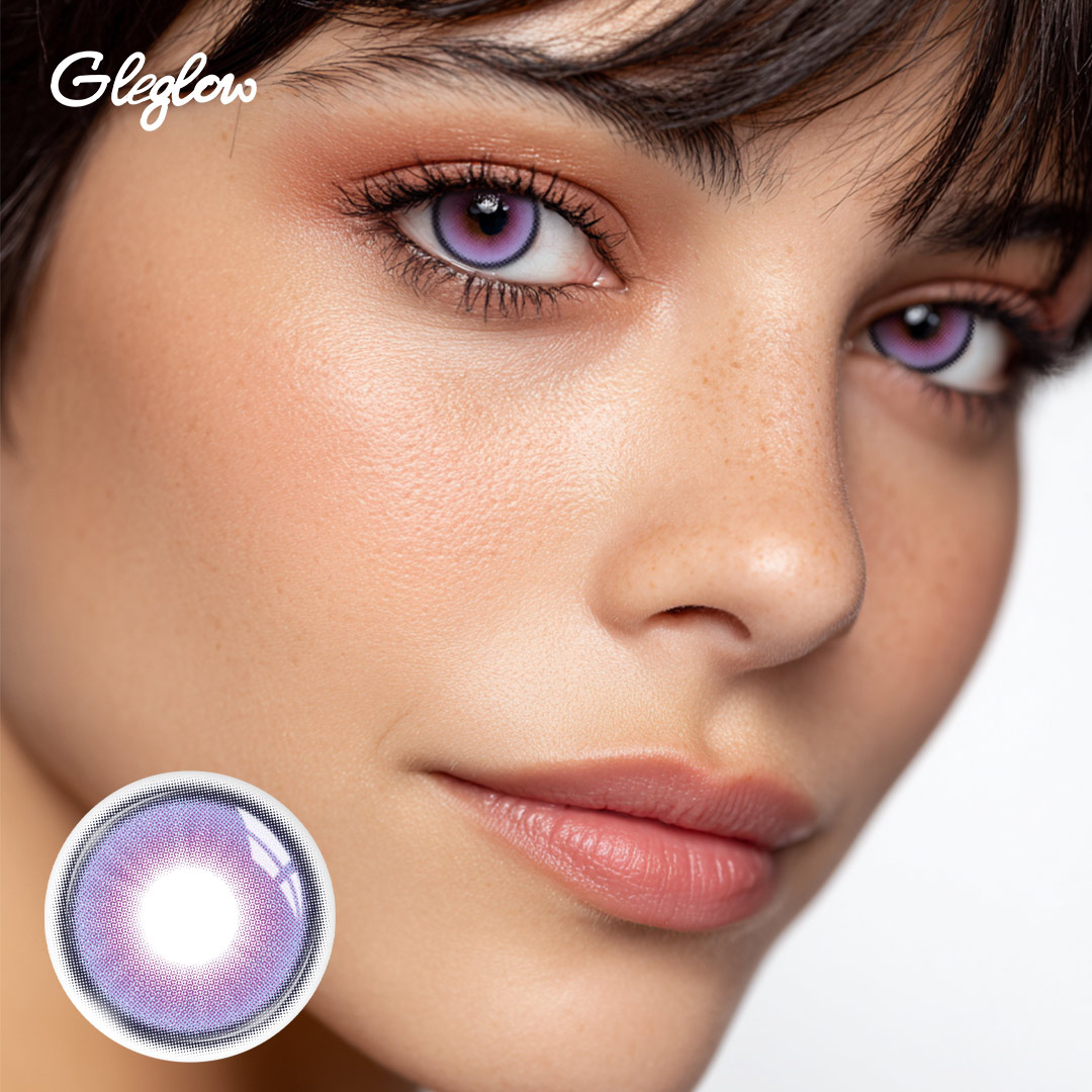 Merlot Purple - 1 Year, 2 lenses