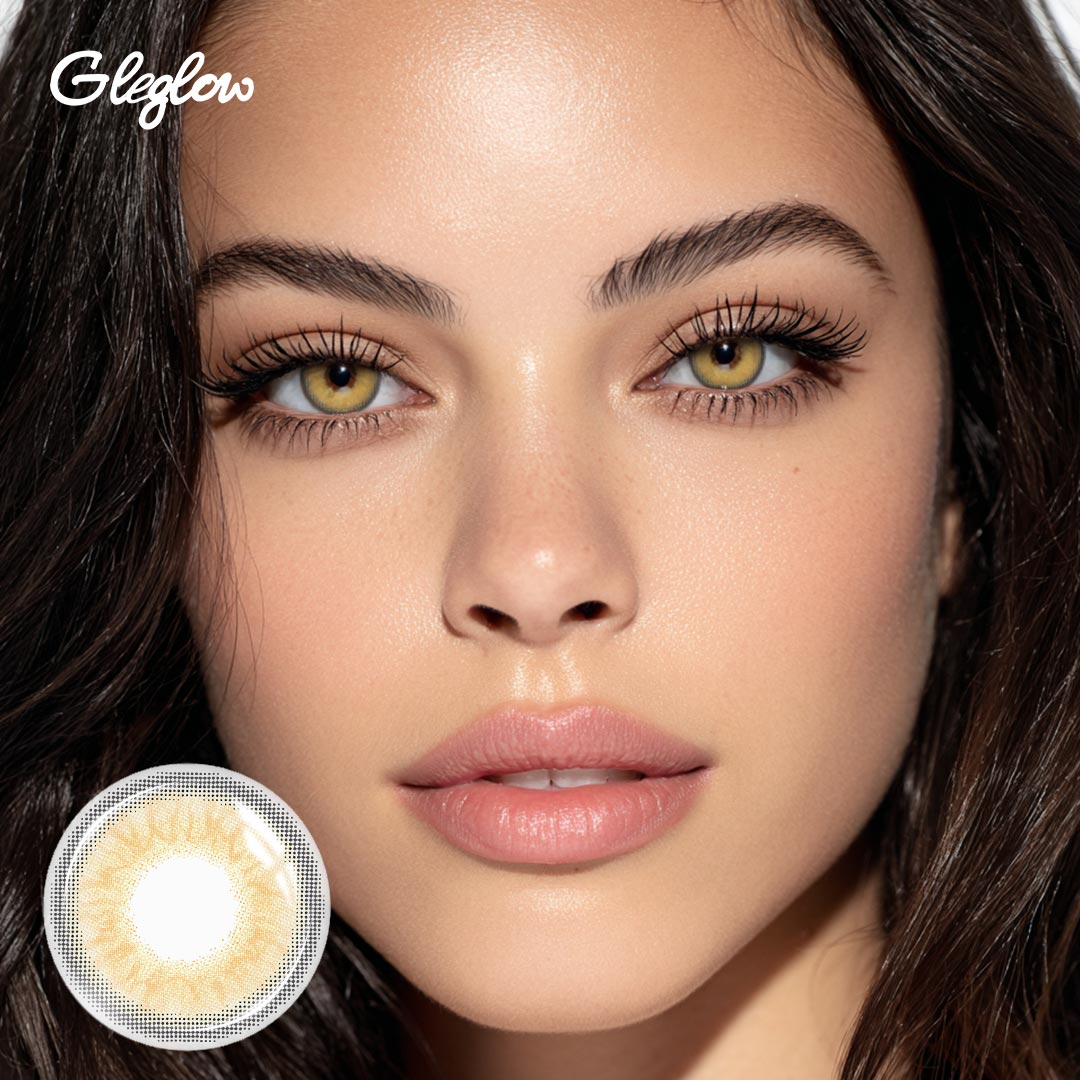 Lumera Brown - 1 Year, 2 lenses Colored Contacts - Gleglow