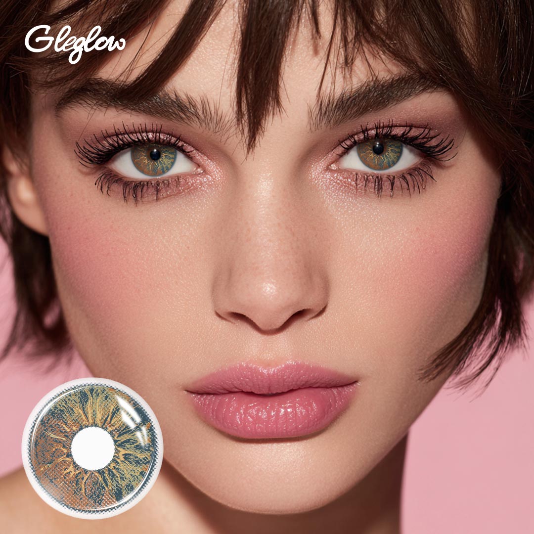 Serenor Brown - 1 Year, 2 lenses Colored Contacts - Gleglow