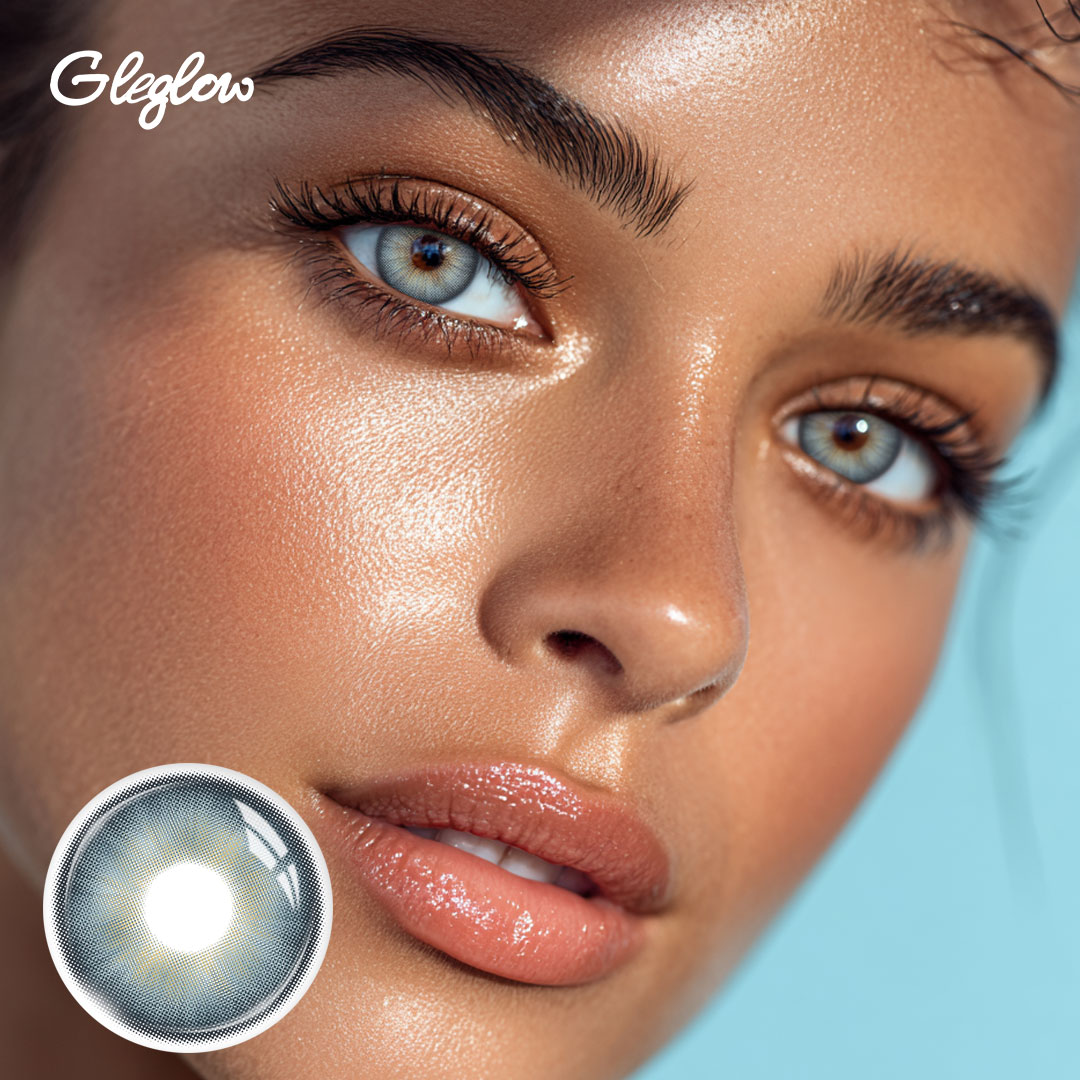 Audrey Blue - monthly, 2 lenses