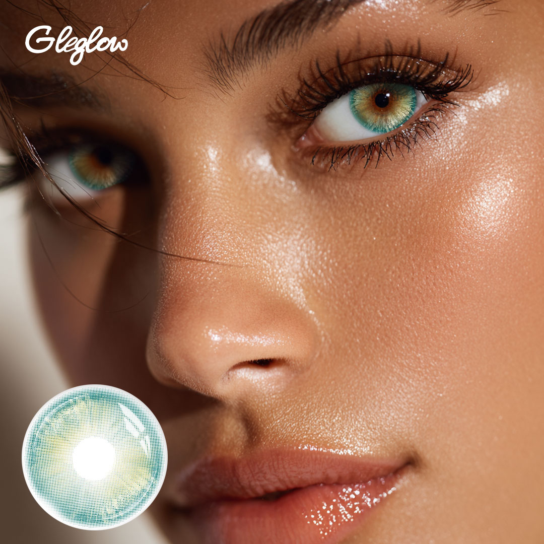 Coco Light Green - 1 Year, 2 lenses Colored Contacts - Gleglow