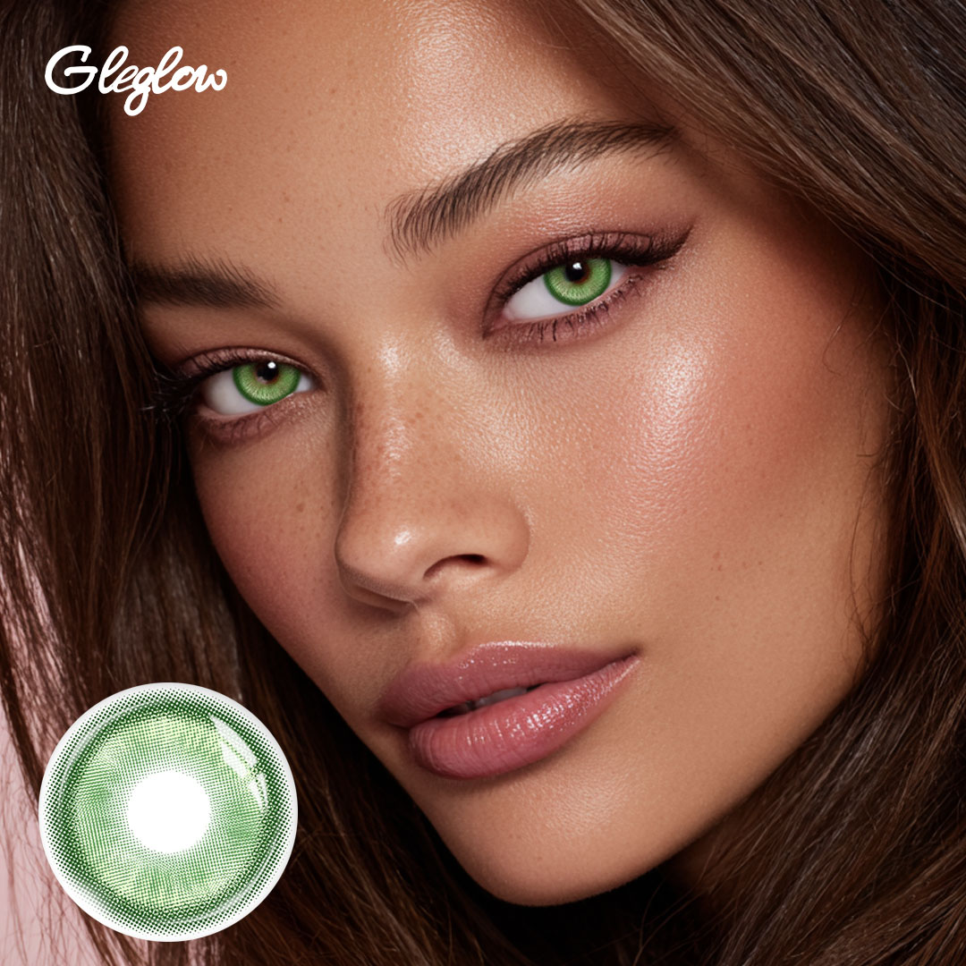 Barbie Green - 1 Year, 2 lenses Colored Contacts - Gleglow