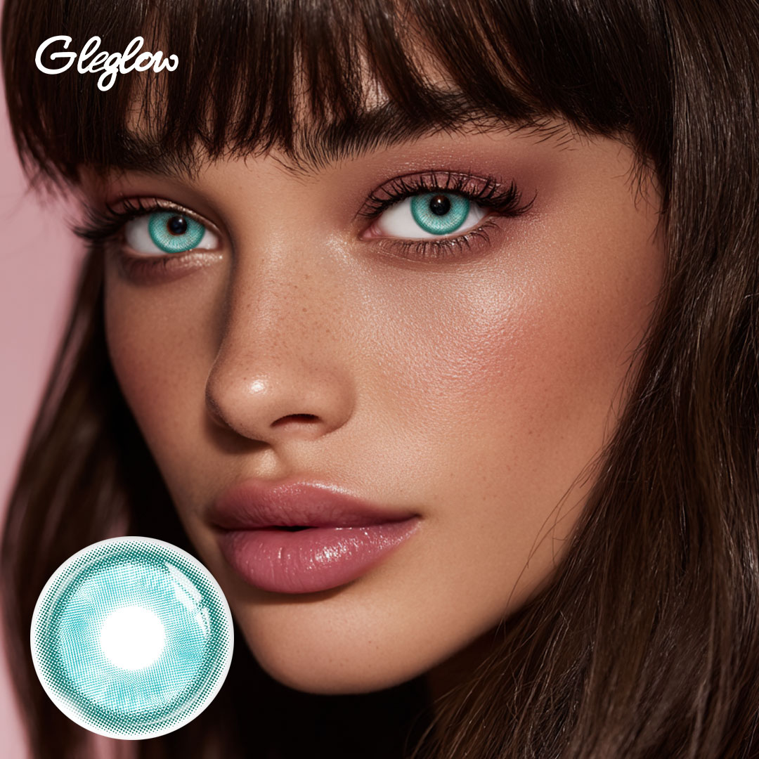 Barbie Crystal Green - 1 Year, 2 lenses Colored Contacts - Gleglow