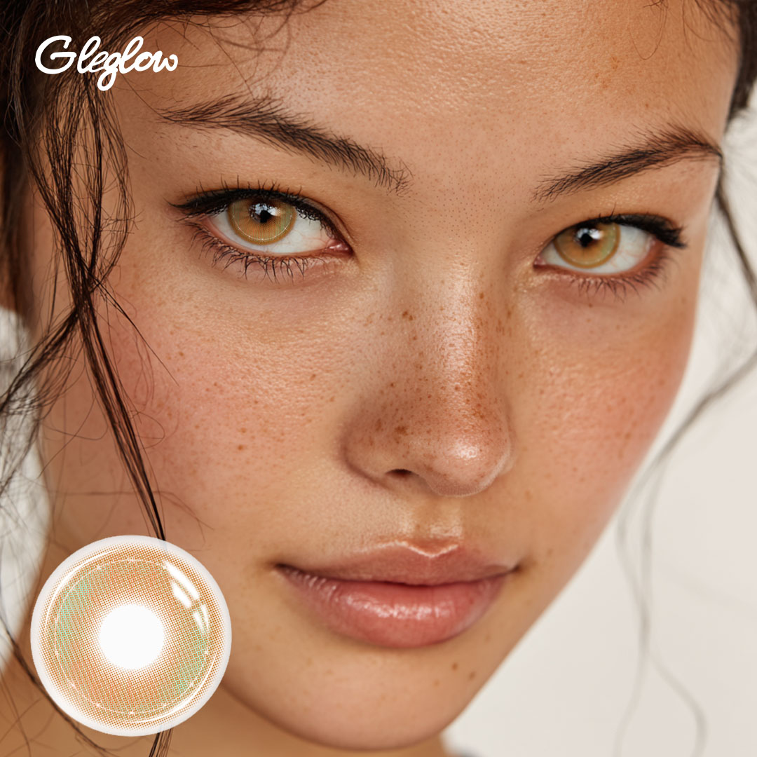 Vetrax Brown - 1 Year, 2 lenses Colored Contacts - Gleglow