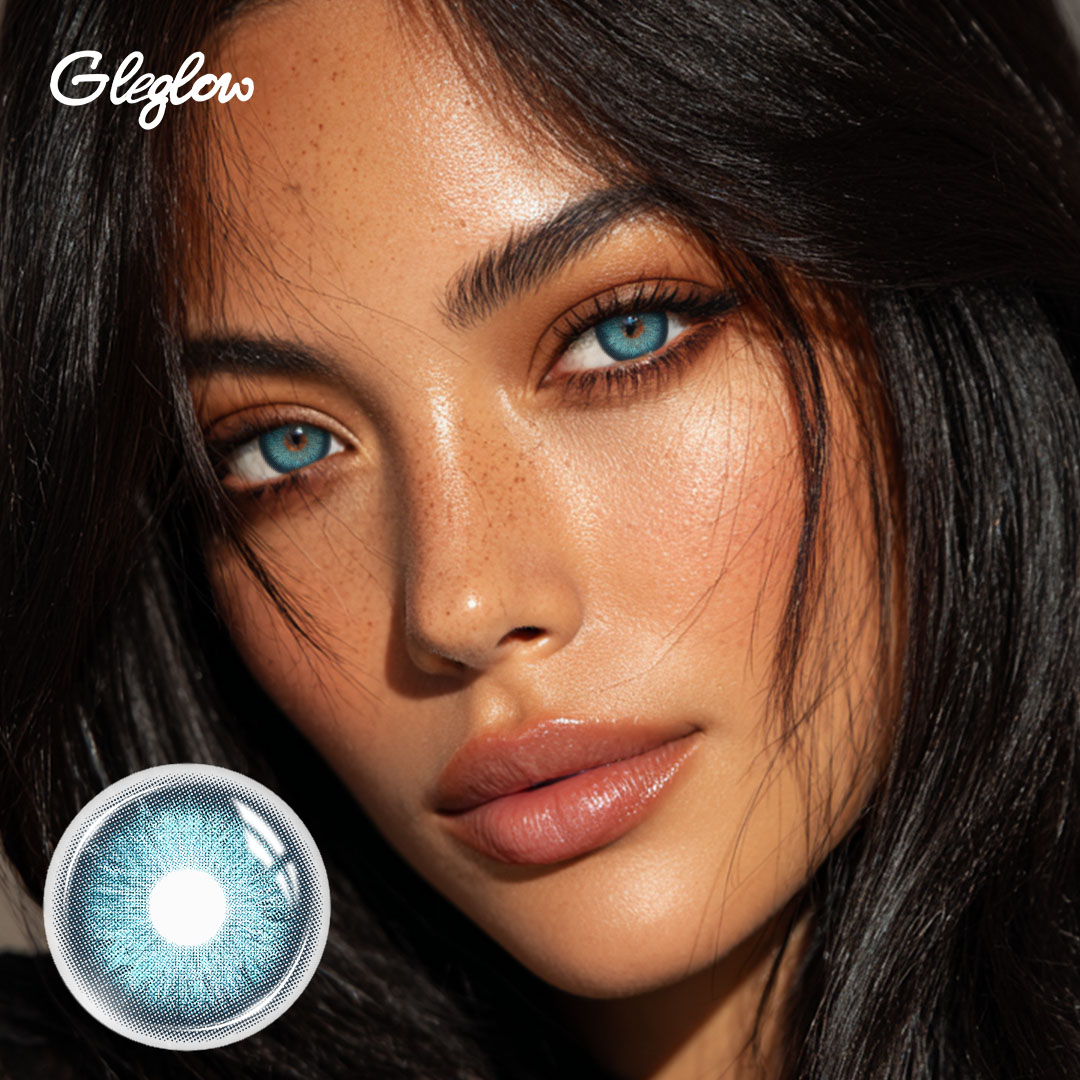 Iced Blue - 1 Year, 2 lenses