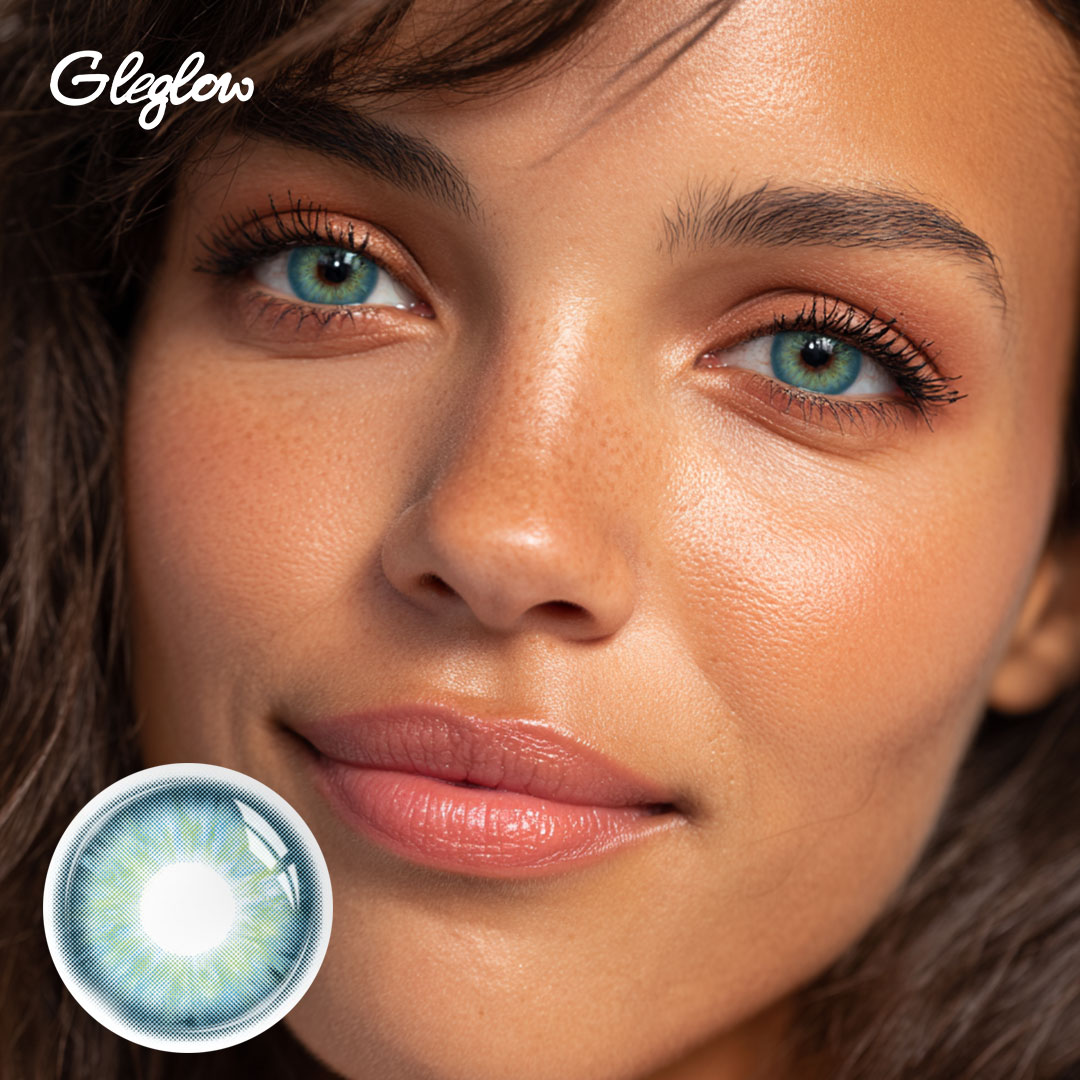 Teardrop Blue - 1 Year, 2 lenses