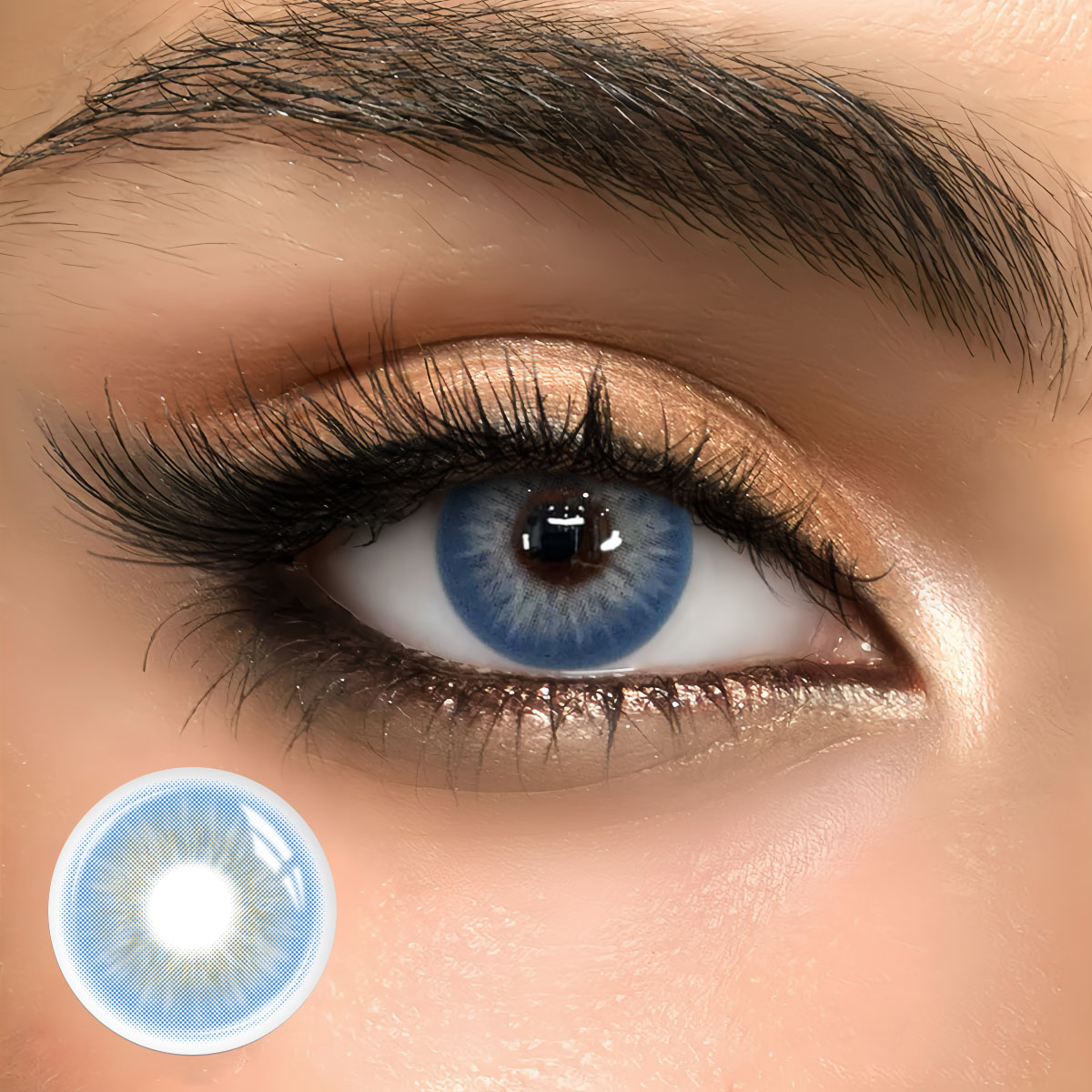 Moeli Blue - 1 Year, 2 lenses