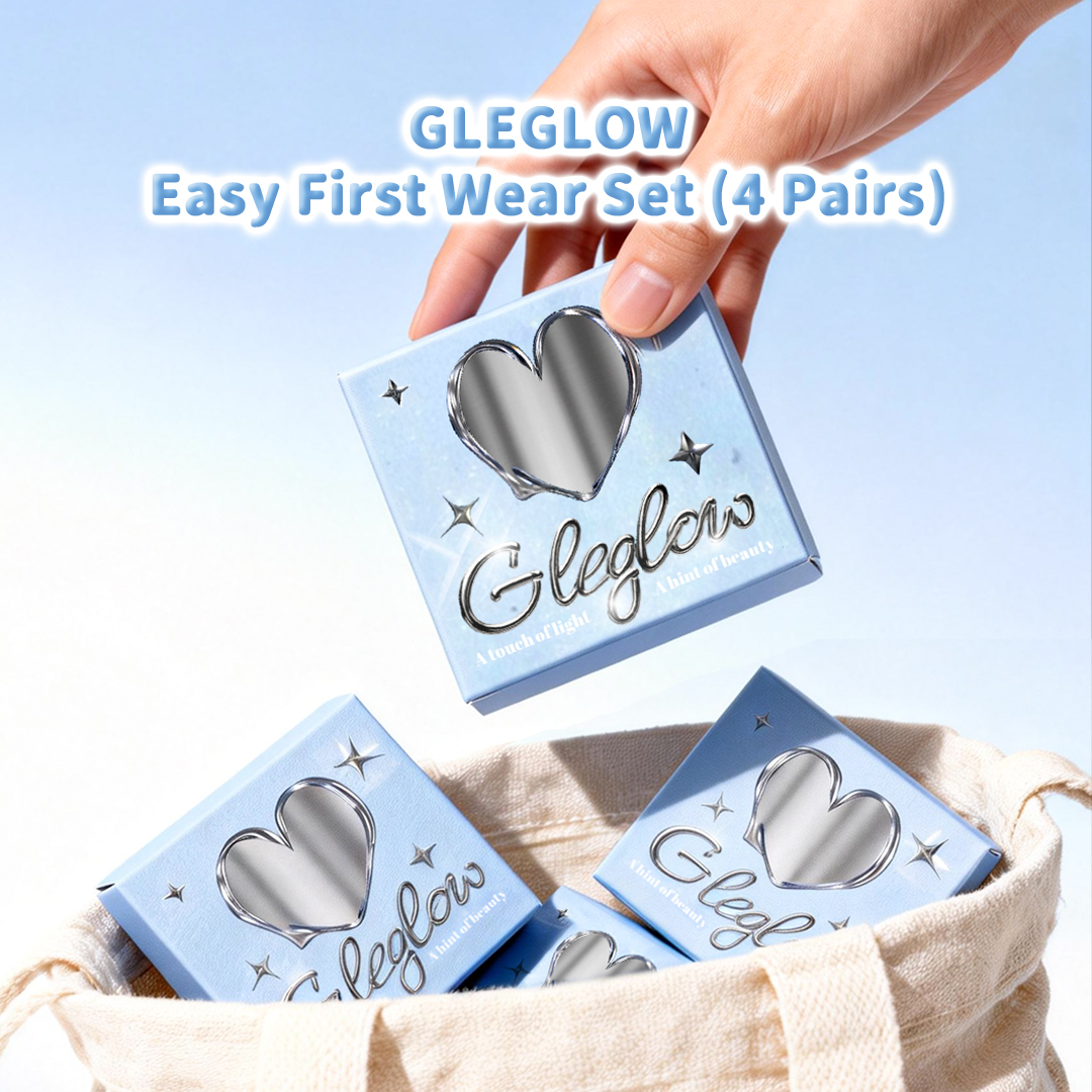 Gleglow Easy First Wear Set (4 Pairs) Colored Contacts - Gleglow