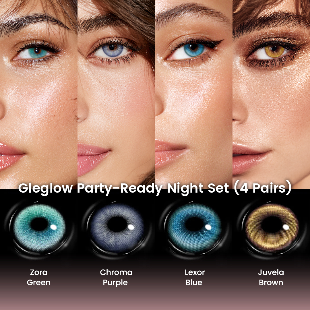 Gleglow Party-Ready Night Set (4 Pairs)