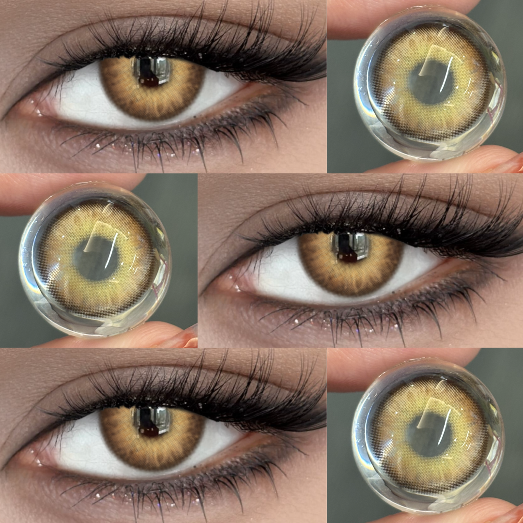 Zeal Brown - monthly, 2 lenses Colored Contacts - Gleglow