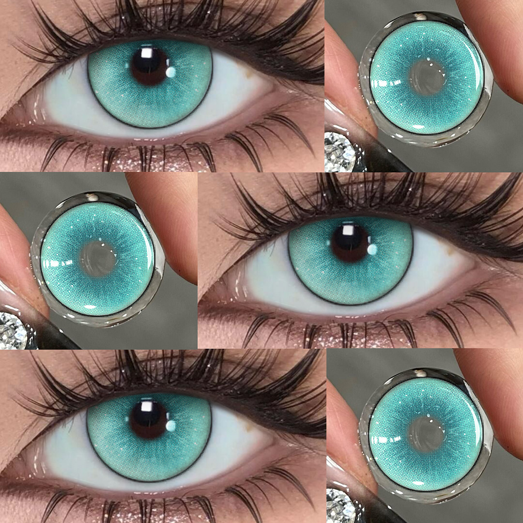Kitti Green - 1 Year, 2 lenses Colored Contacts - Gleglow