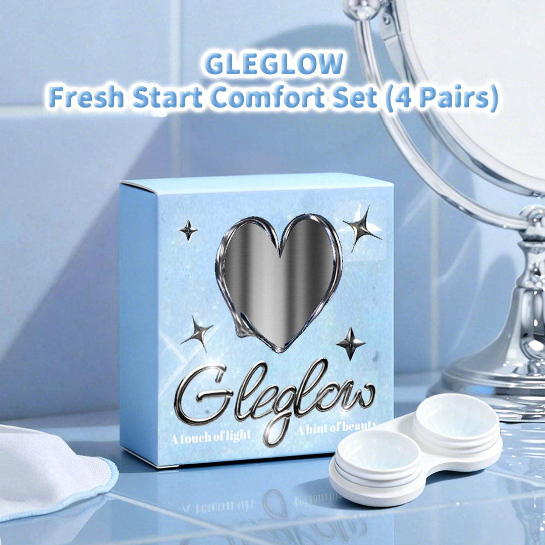 Gleglow Fresh Start Comfort Set (4 Pairs) Colored Contacts - Gleglow