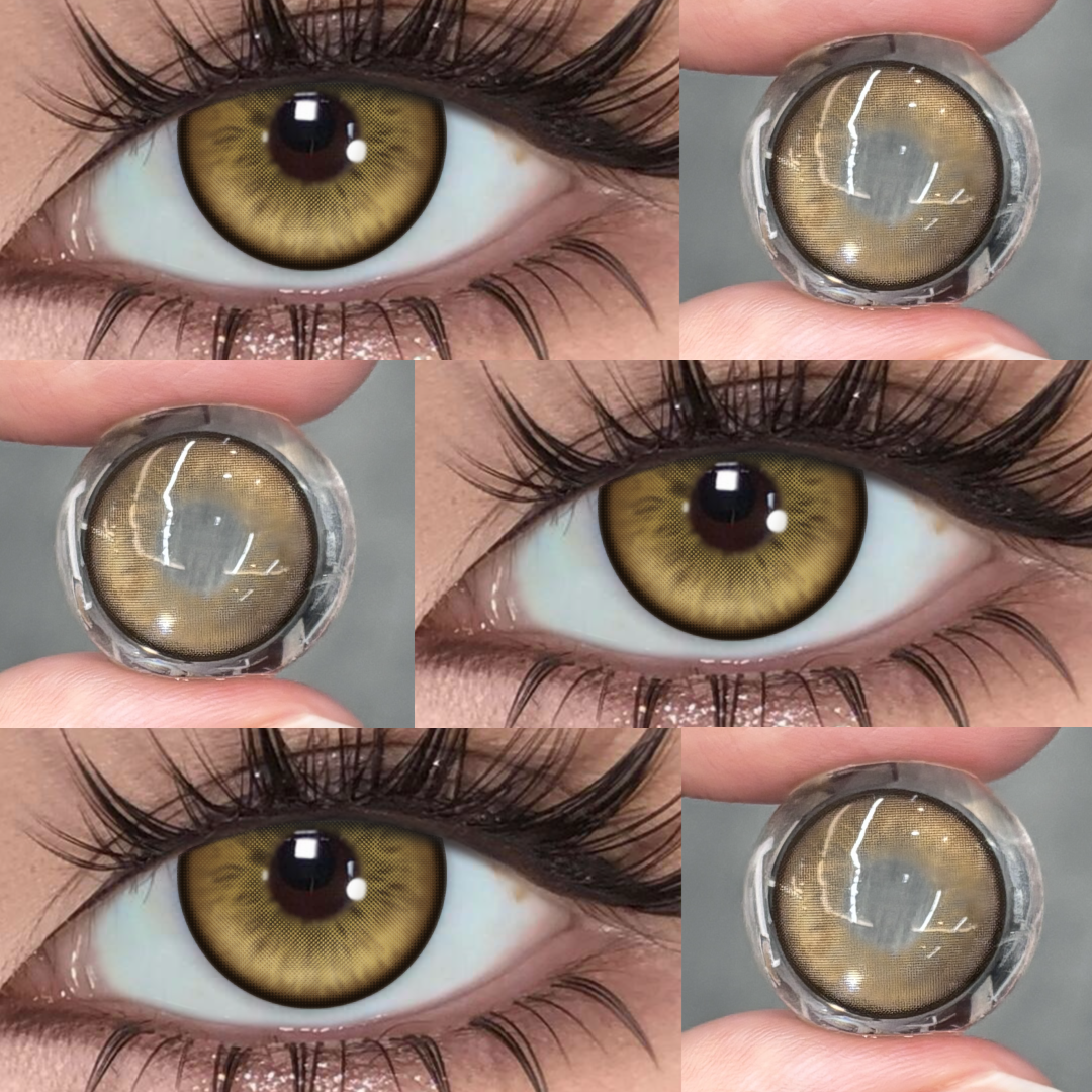 Starlis Brown - 1 Year, 2 lenses Colored Contacts - Gleglow