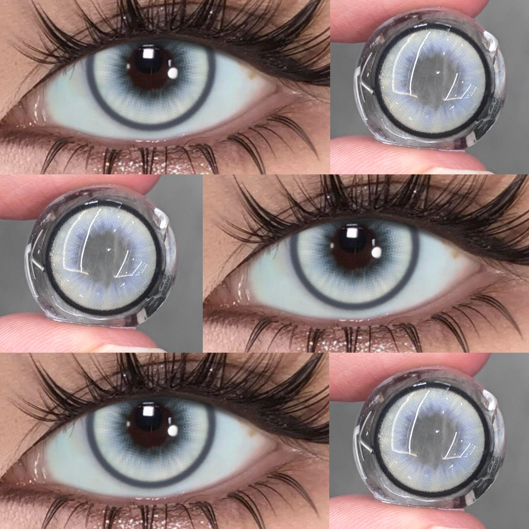 Furris Blue - 1 Year, 2 lenses Colored Contacts - Gleglow