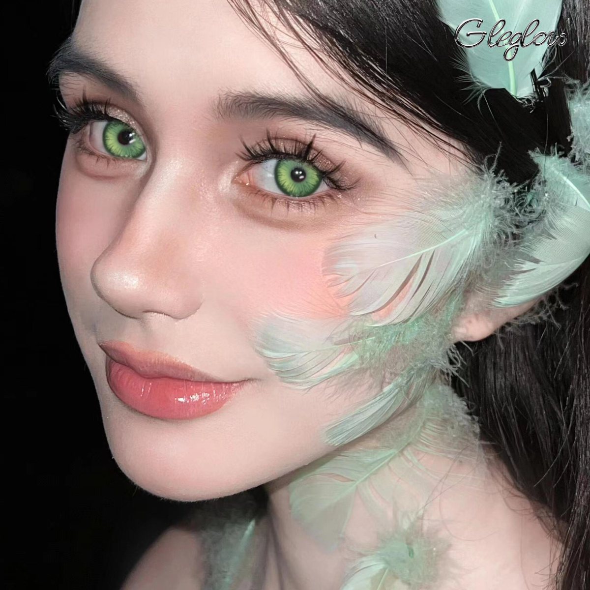 Dioren Green - 1 Year, 2 lenses Colored Contacts - Gleglow