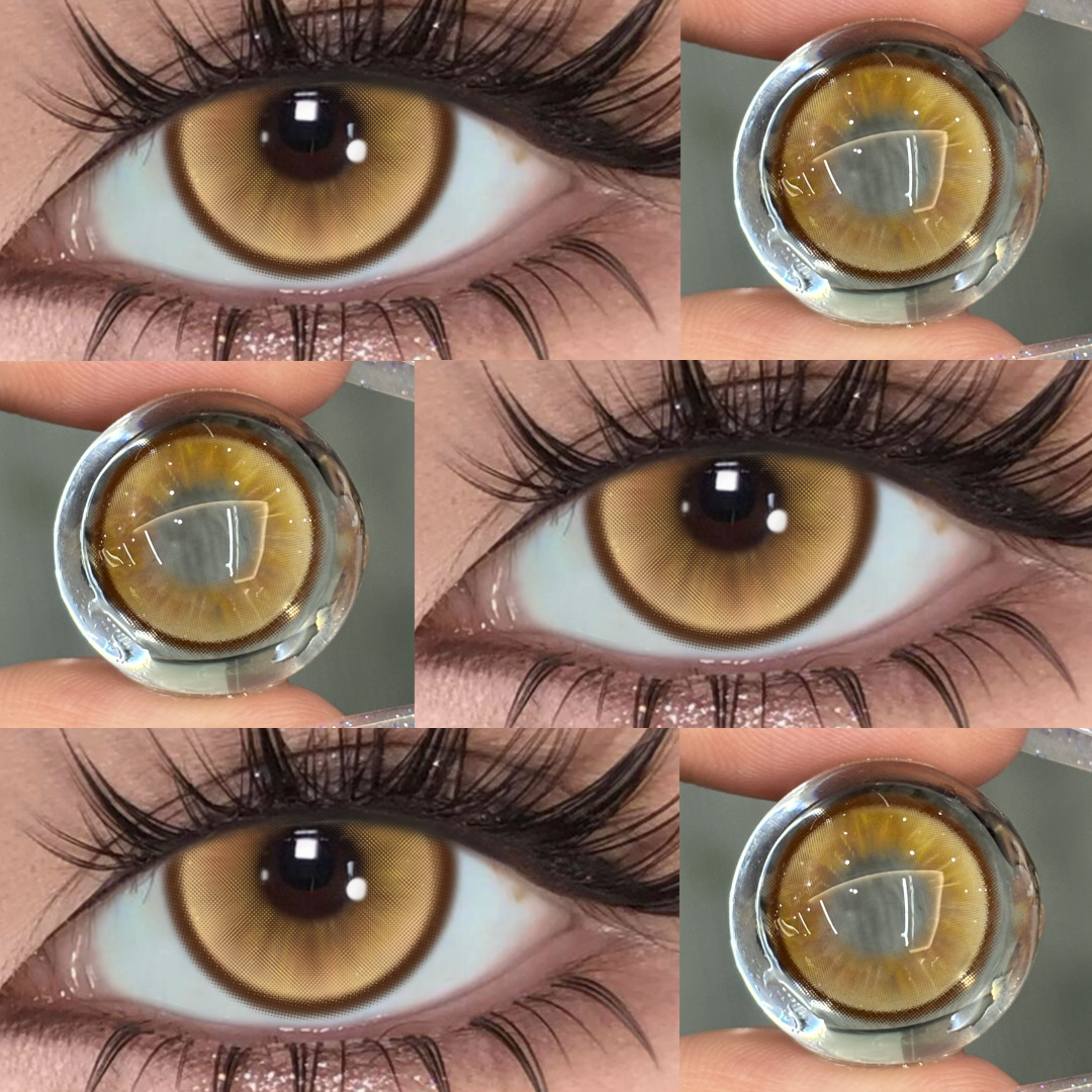 Ethereal Glow Brown - 6-month，2 lenses