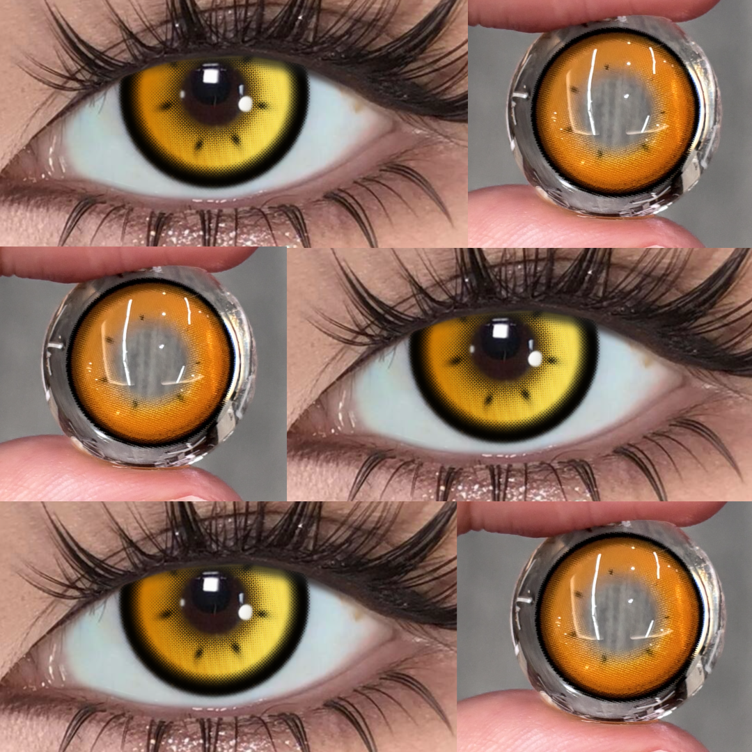 Rhapsody Brown - 1 Year, 2 lenses Colored Contacts - Gleglow