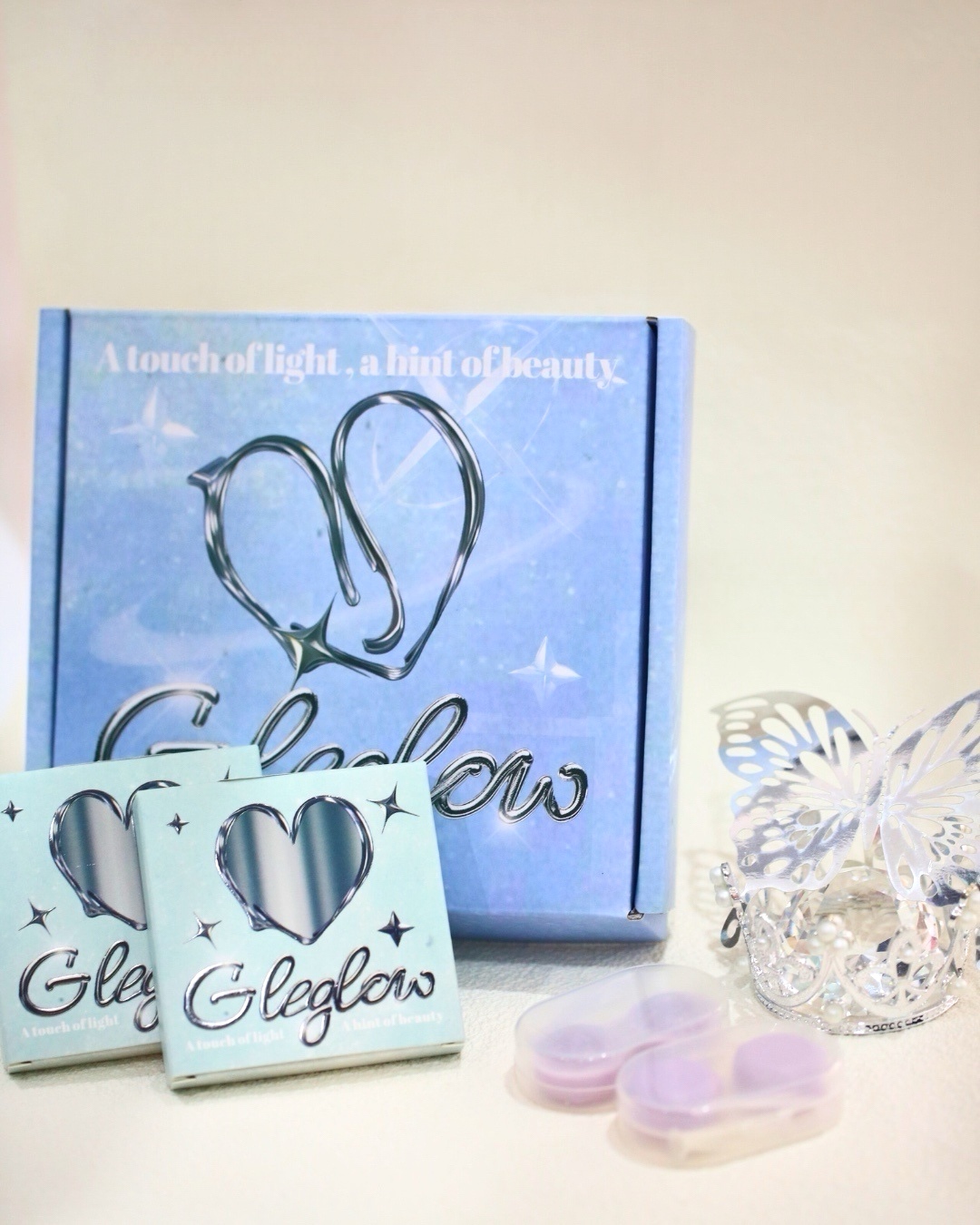 Gleglow Travel&Holidays Contacts Blind Box | 8 Pairs, 1 Year Colored Contacts - Gleglow