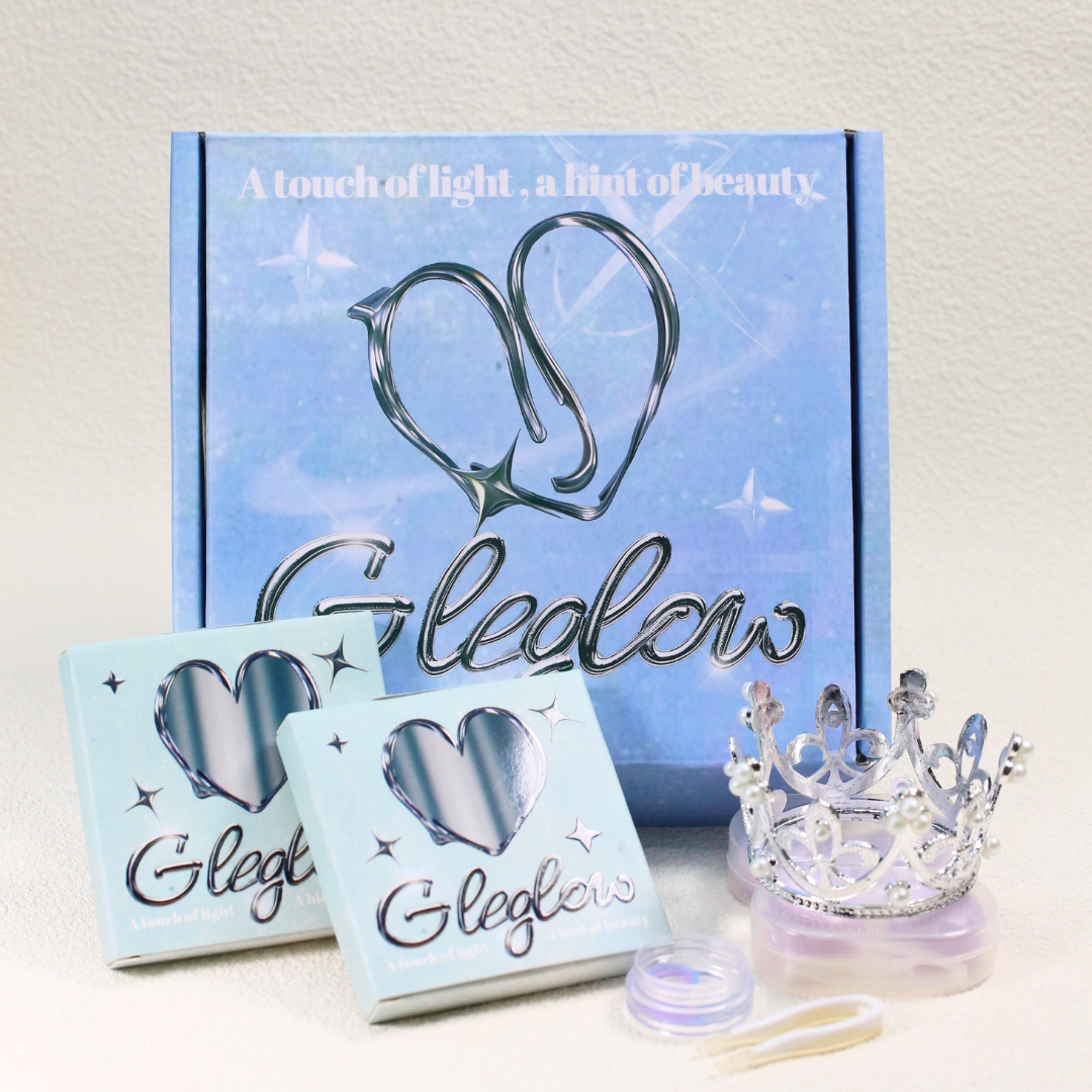 Gleglow Valentine’s Day Natural Contacts Blind Box | 8 Pairs, 1 Year
