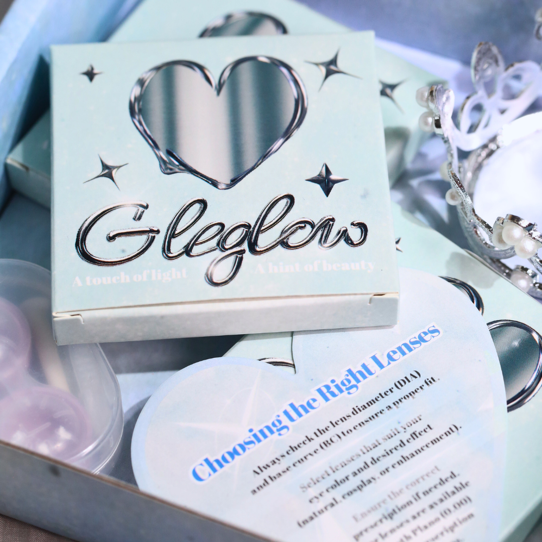 Gleglow Photo&Video Contacts Blind Box | 8 Pairs, 1 Year