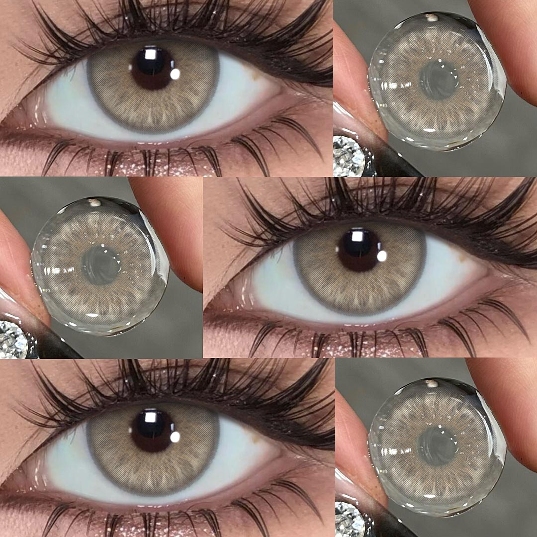 Sophia Grey - 1 Year, 2 lenses Colored Contacts - Gleglow