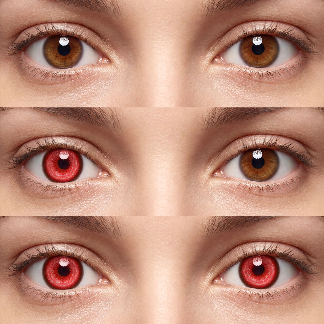 KOI Red - 1 Year, 2 lenses