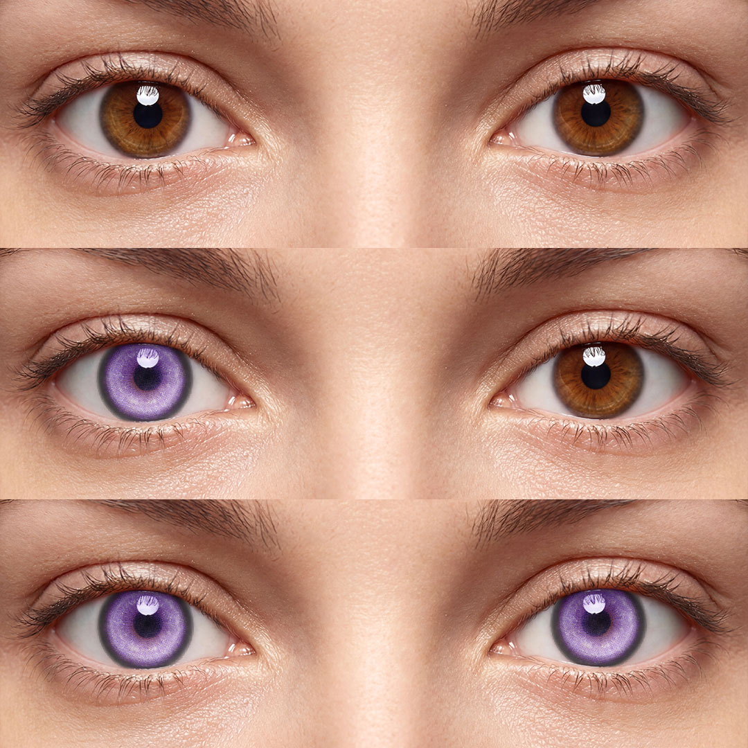 KOI Purple - monthly, 2 lenses