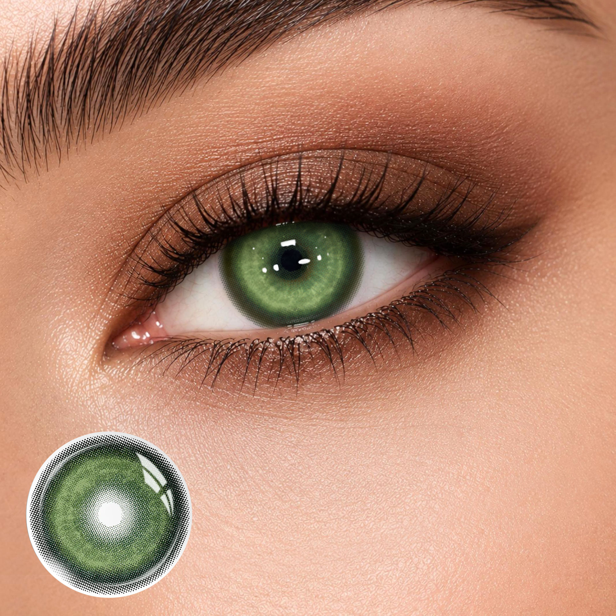 Selene Green - 1 Day, 2 lenses