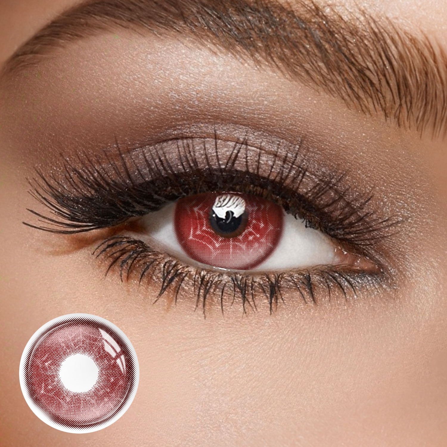 Arachnid Red - 1 Year, 2 lenses