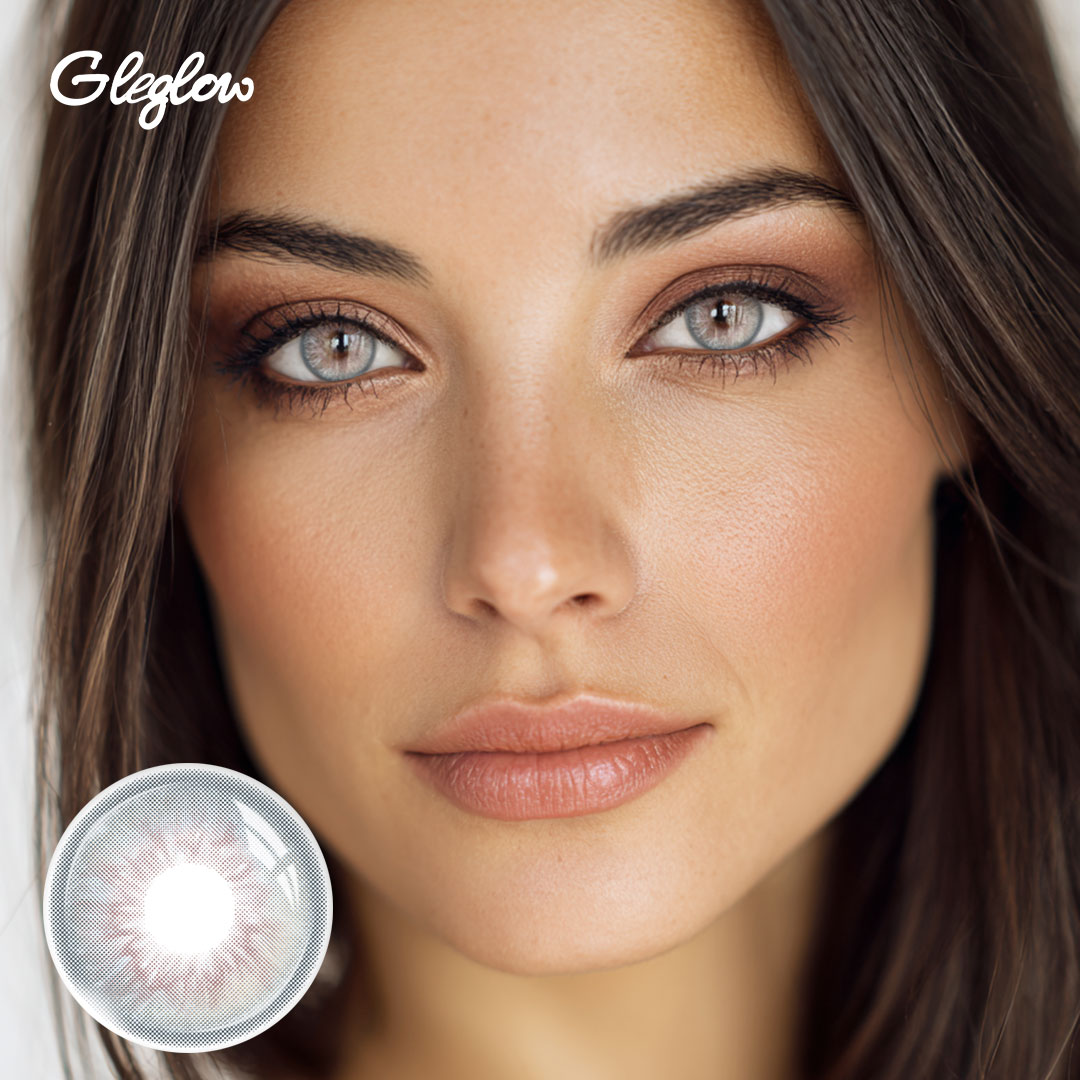 Silver Cat Grey Contact Lenses – 1 Year, 2 Lenses