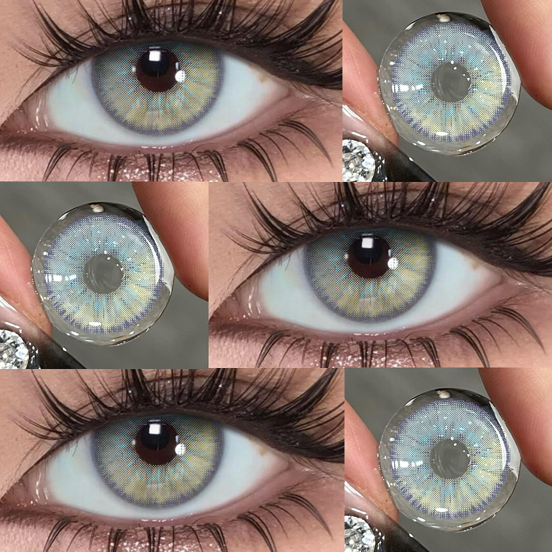 Ciree City Blue-Grey - 1 Year, 2 lenses