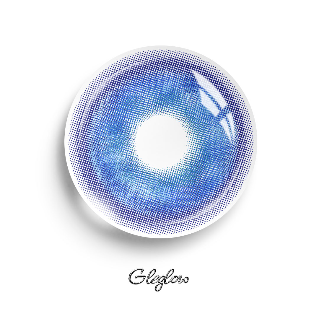 Dream Light Blue - 6-month, 2 lenses Colored Contacts - Gleglow
