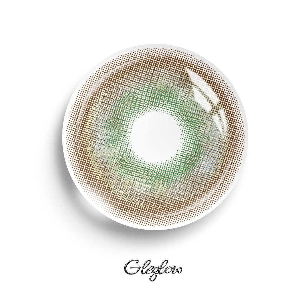 Dream Light Green - 6-month, 2 lenses Colored Contacts - Gleglow