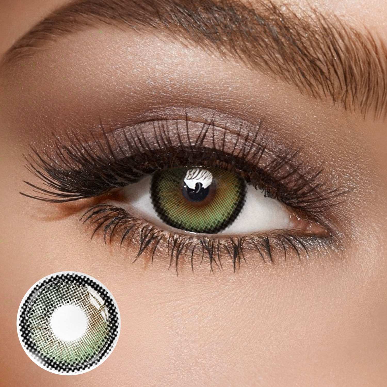 Elysian Aura Green - 1 Year, 2 lenses